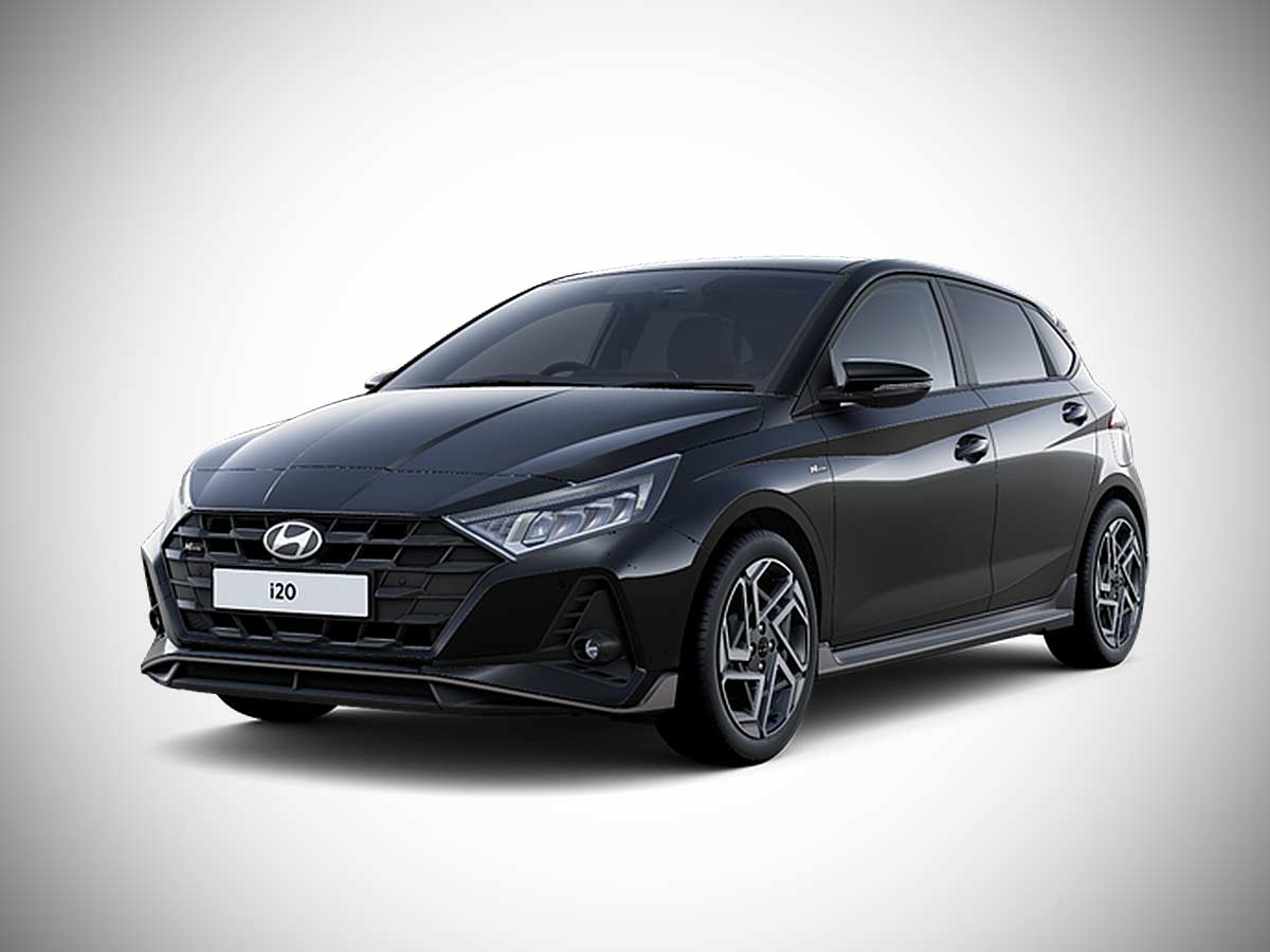 2025 Hyundai i20 N Line S Phantom Black Pearl