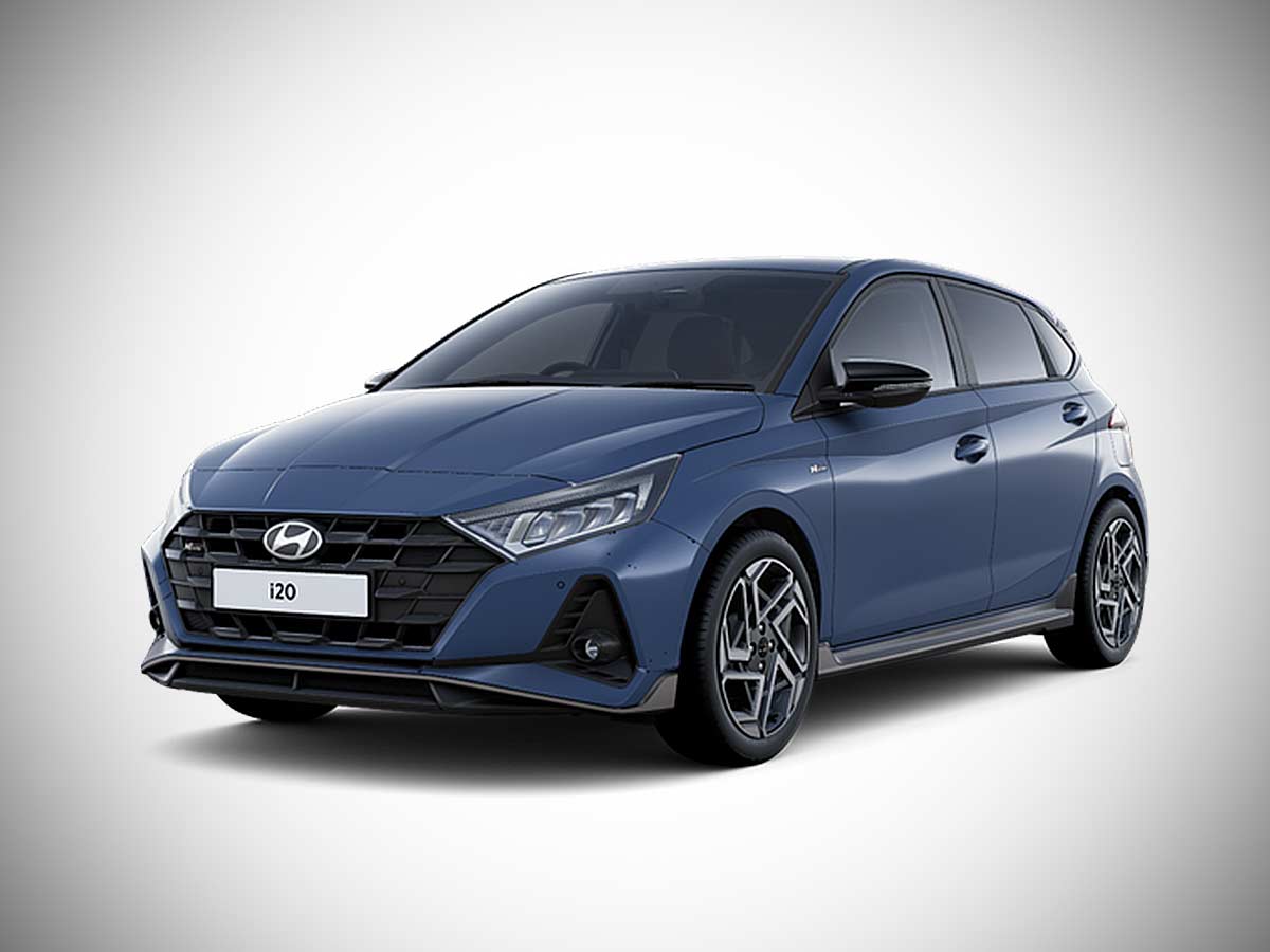 2025 Hyundai i20 N Line S Vibrant Blue Pearl