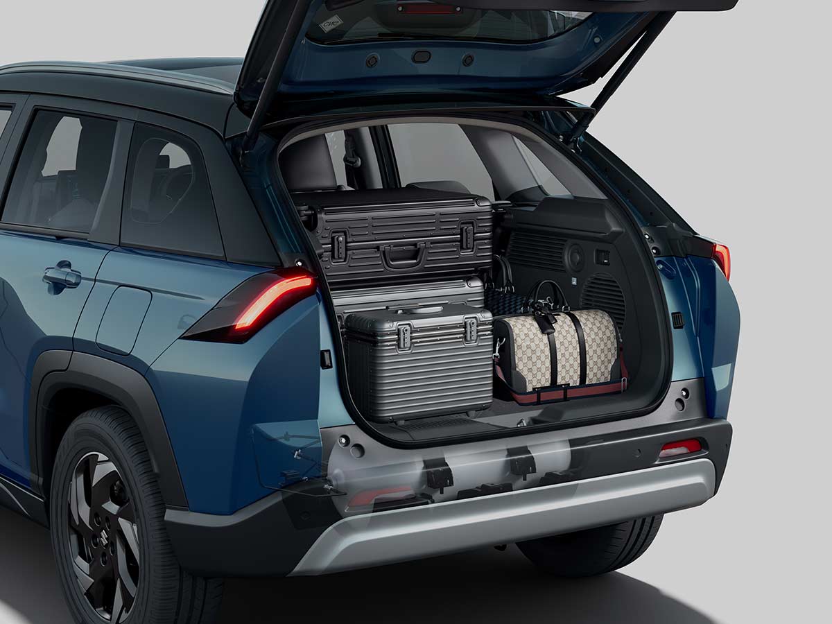 2025 Maruti Suzuki Victoris CNG Boot Space