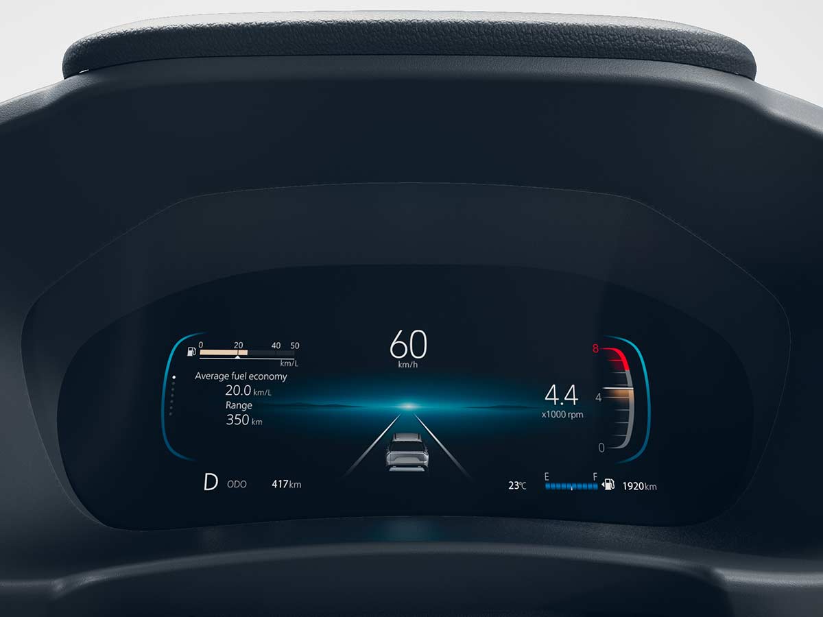 2025 Maruti Suzuki Victoris Digital Instrument Cluster