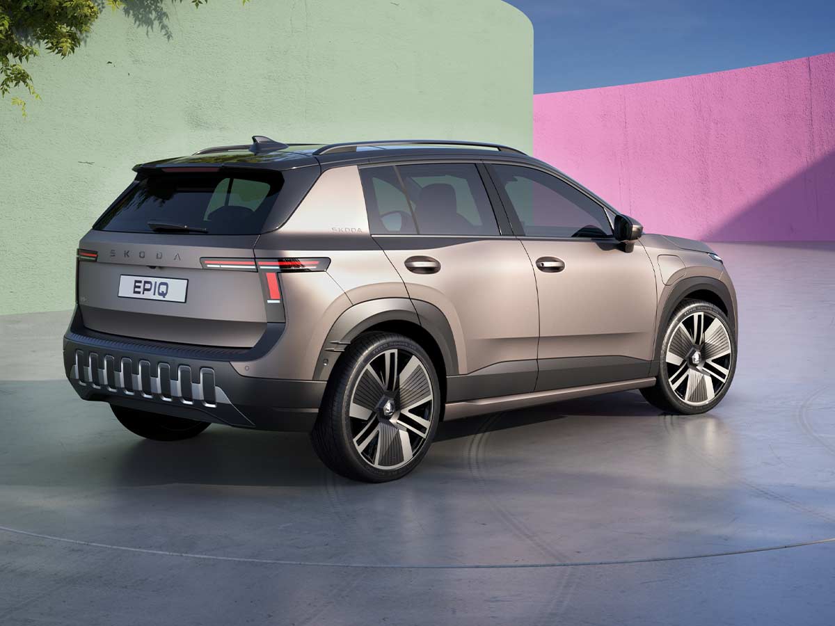 2025 Skoda Epiq SUV Croosover Showcar Rear Quarter