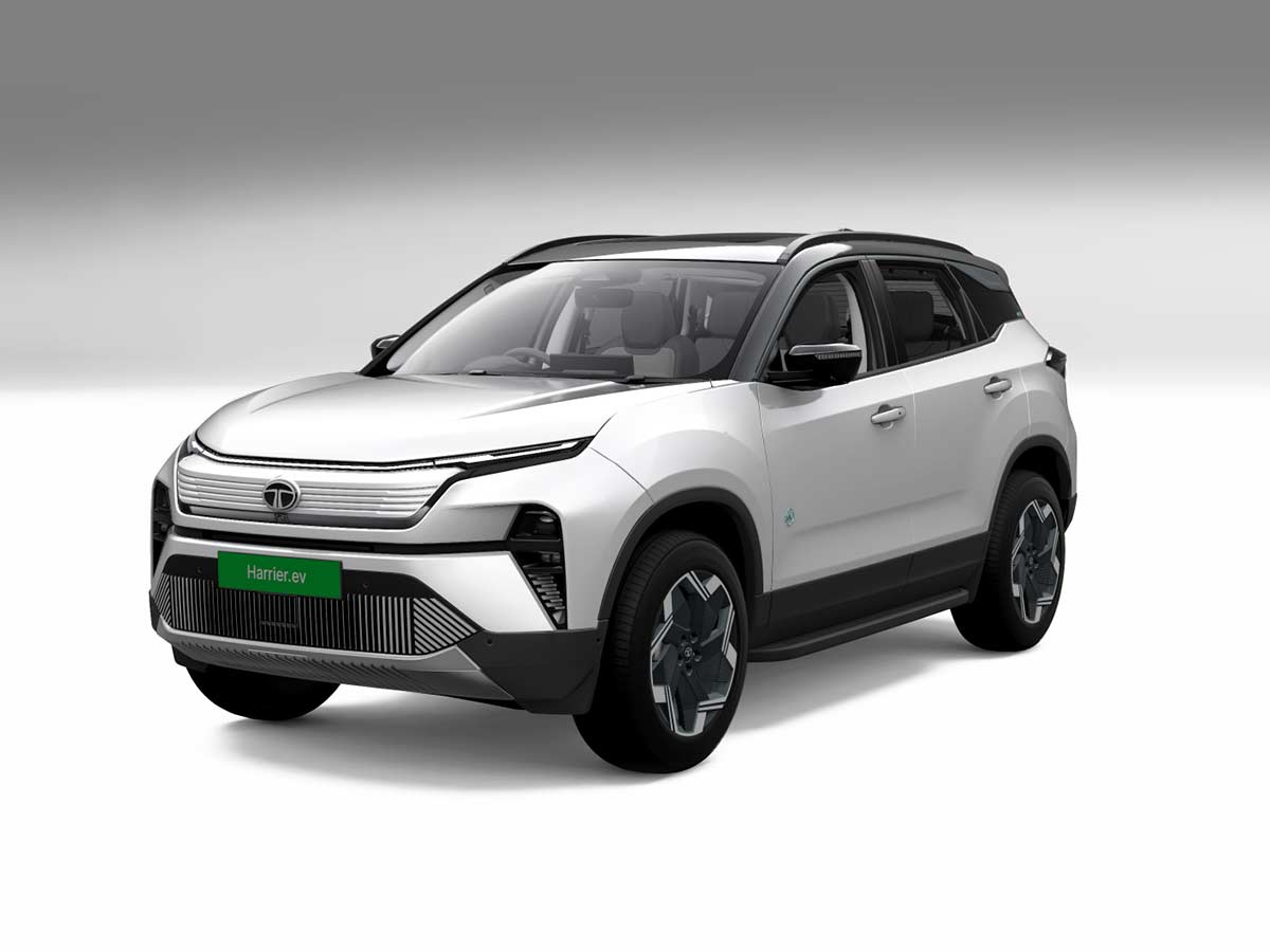 2025 Tata Harrier EV Pristine White