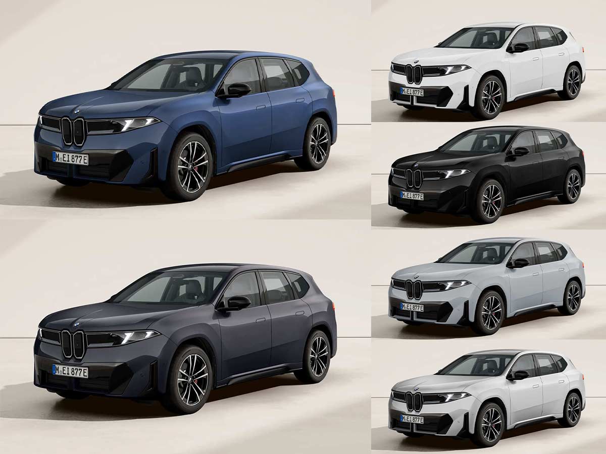 2026 BMW iX3 All Colors Options