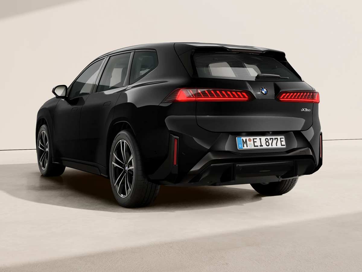 2026 BMW iX3 Black Sapphire Rear