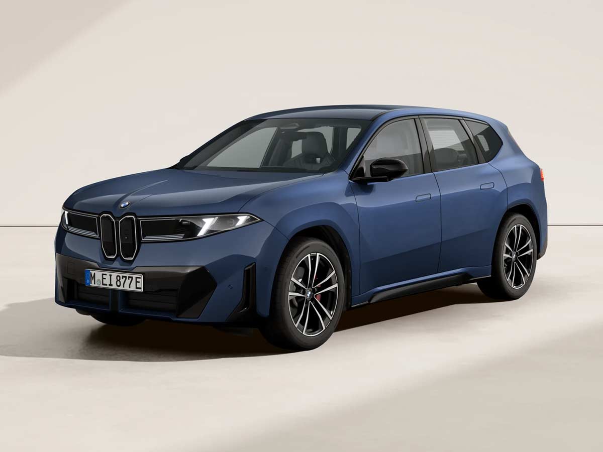 2026 BMW iX3 Ocean Wave Blue Front