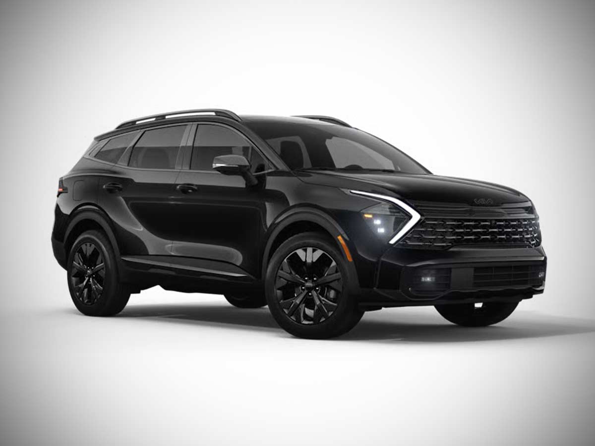 2026 Kia Sportage Plug in Hybrid X Line Prestige Fusion Black Color