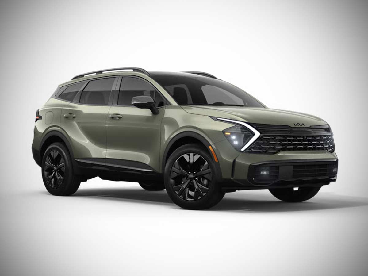 2026 Kia Sportage Plug in Hybrid X Line Prestige Jungle Green Color