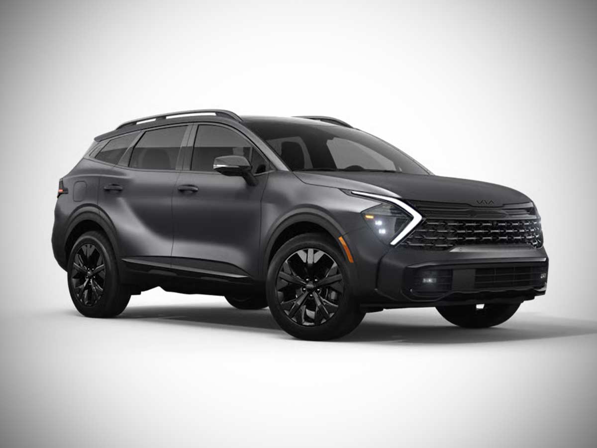 2026 Kia Sportage Plug in Hybrid X Line Prestige Shadow Matte Gray Color