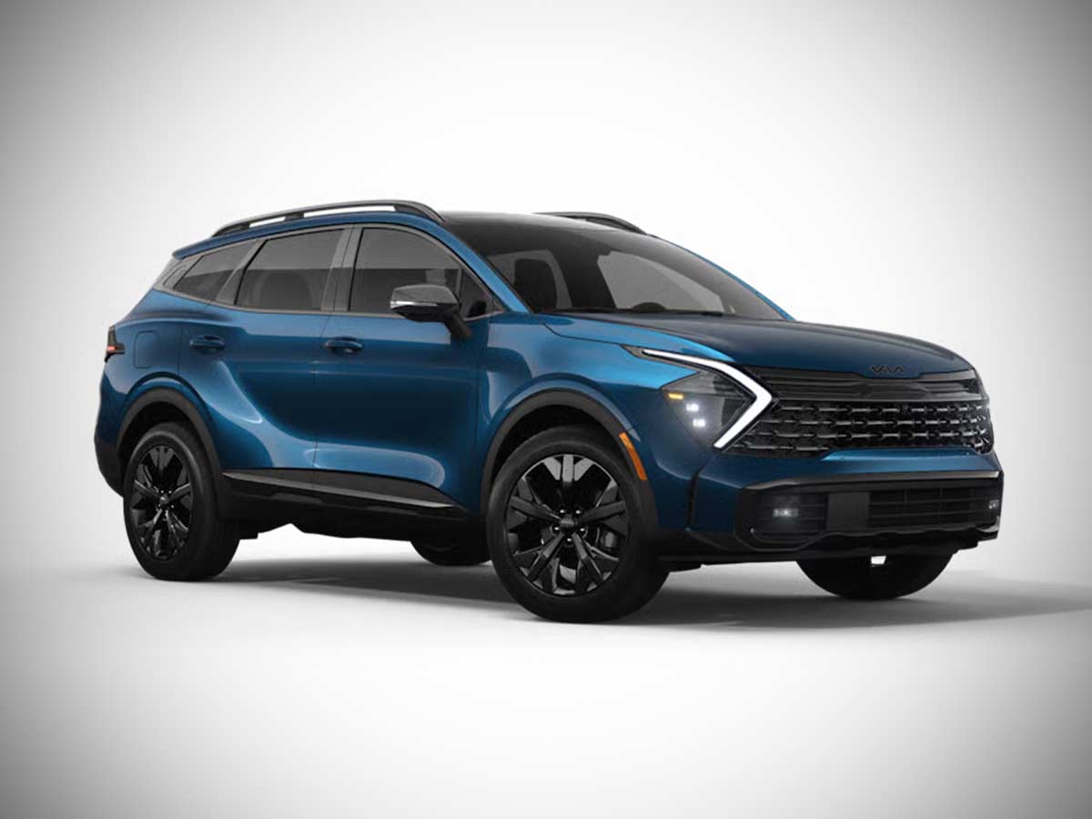 2026 Kia Sportage Plug in Hybrid X Line Prestige Vesta Blue Color