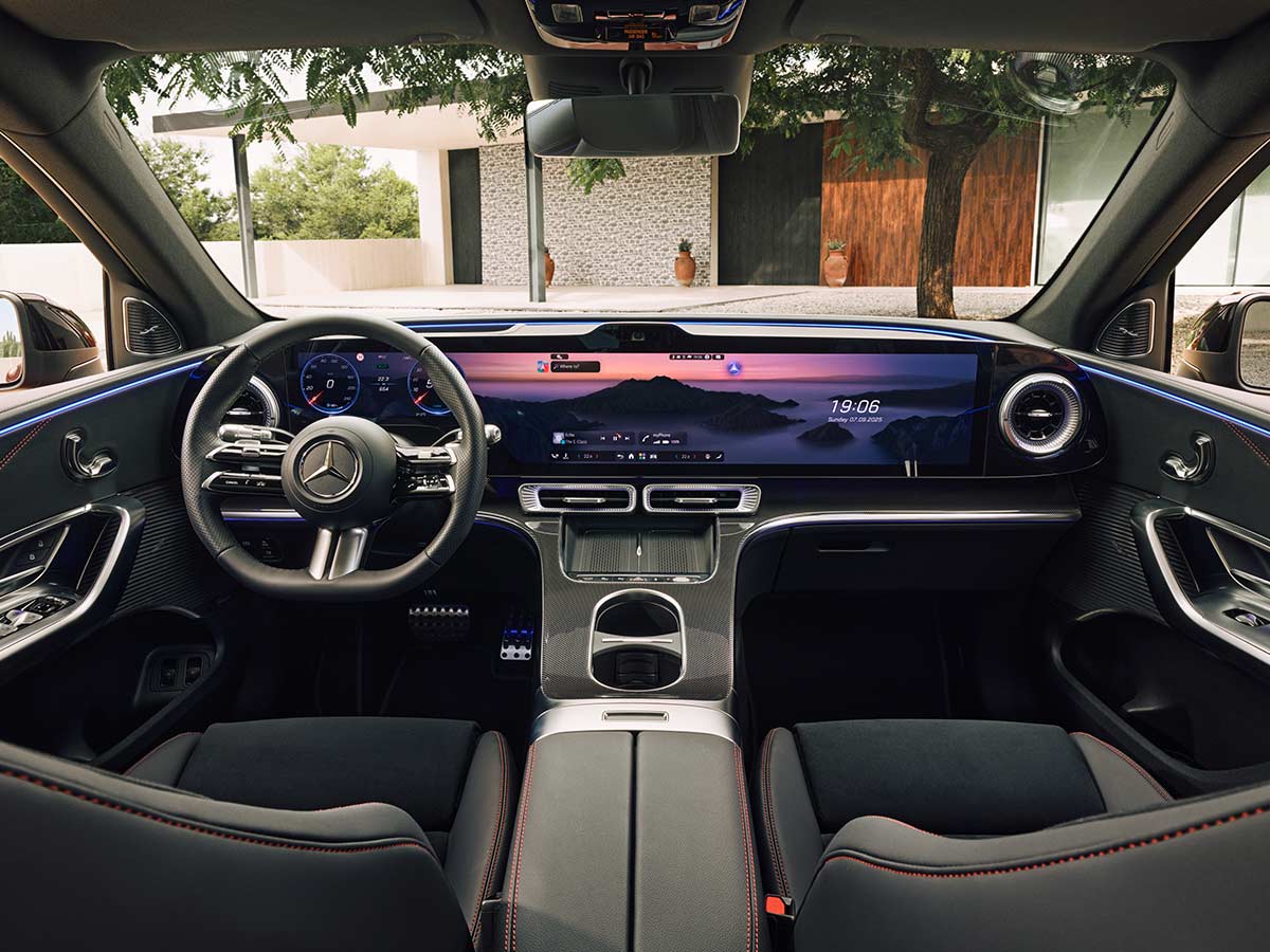 2026 Mercedes Benz GLC EQ Vegan Interior Artico Black Interior