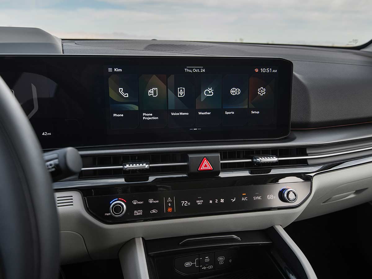 Kia Sportage Hybrid 2026 Touchscreen