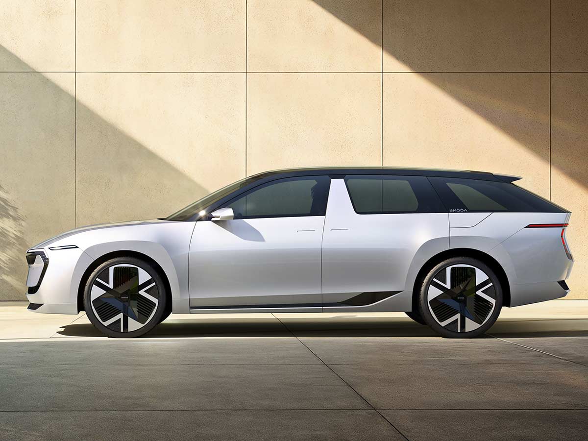 Skoda Vision O Estate Concept 2025 Side