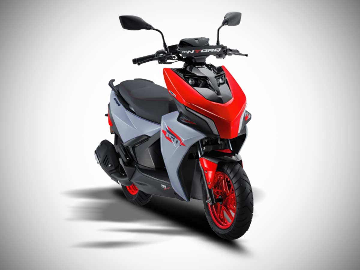 TVS Ntorq 150 Racing Red 2025