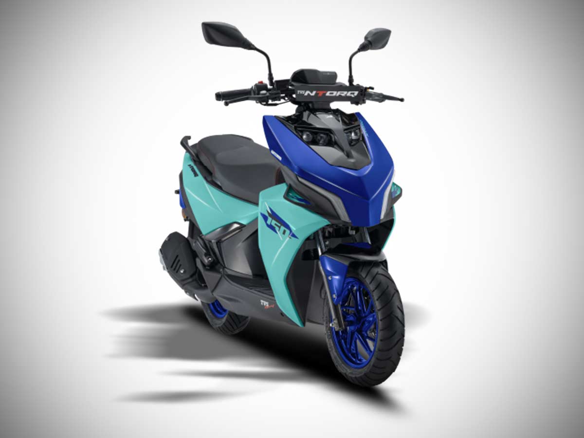 TVS Ntorq 150 Turbo Blue 2025