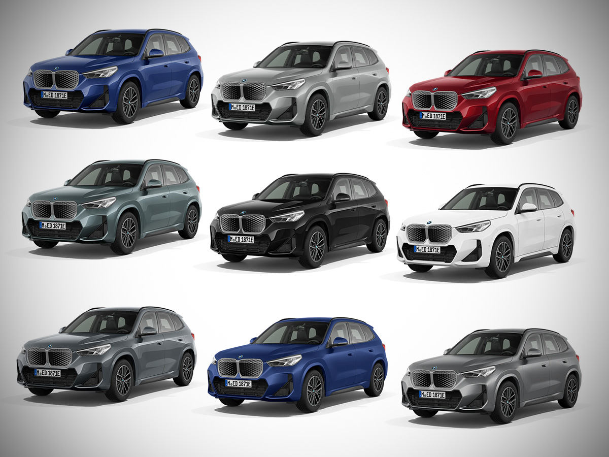2025 BMW iX1 M SporT All Color Options