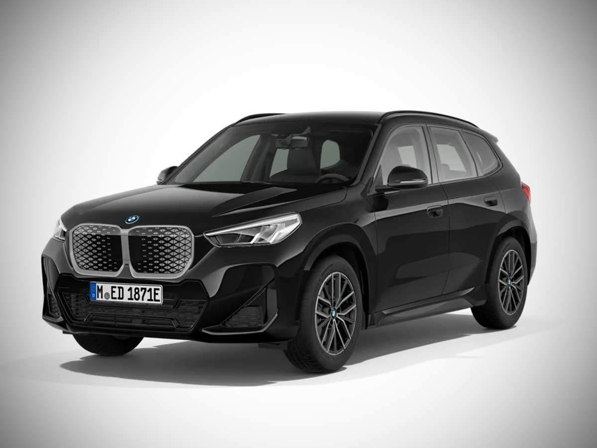 2025 BMW iX1 M Sport Black Sapphire Front