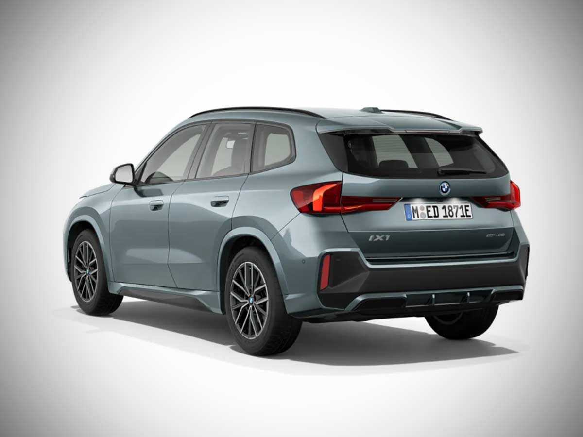 2025 BMW iX1 M Sport Cape York Green Rear