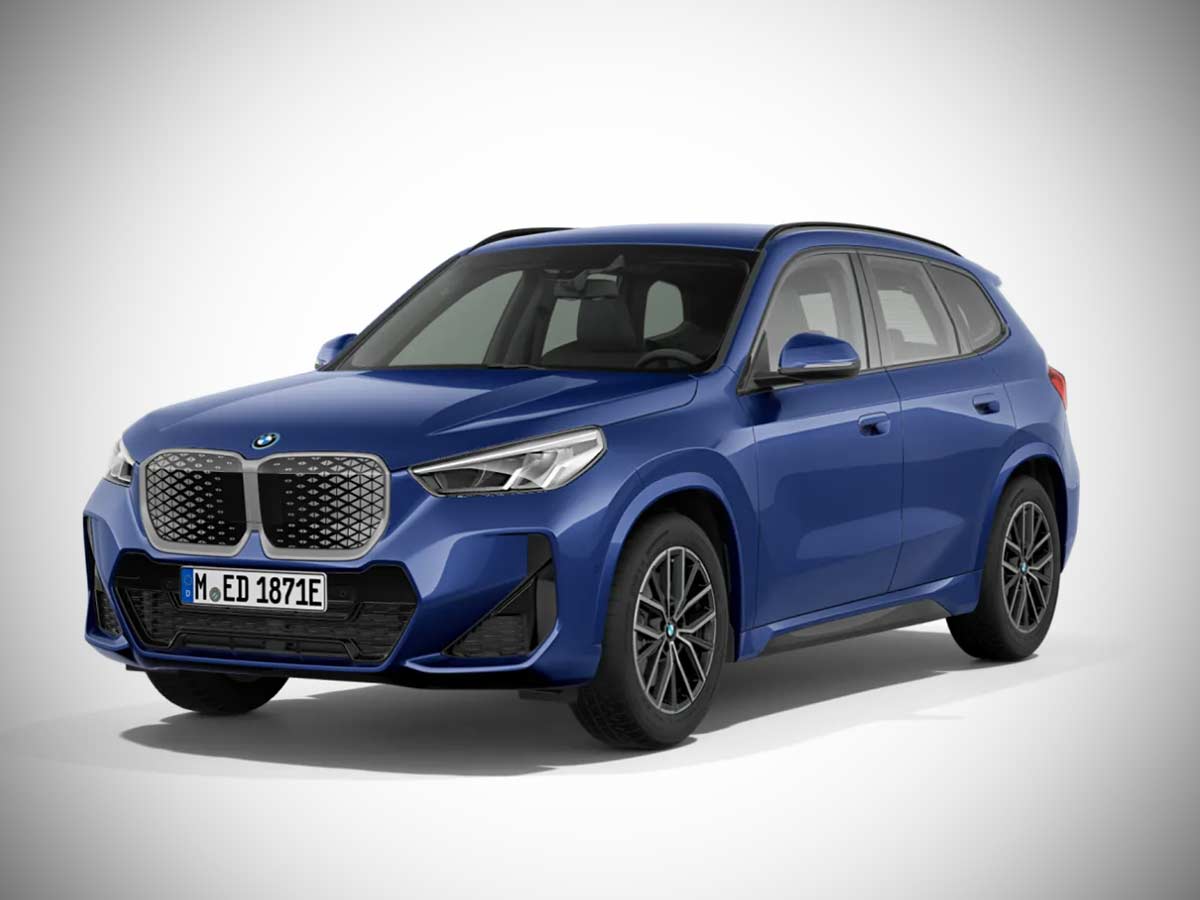 2025 BMW iX1 M Sport Portimao Blue Front