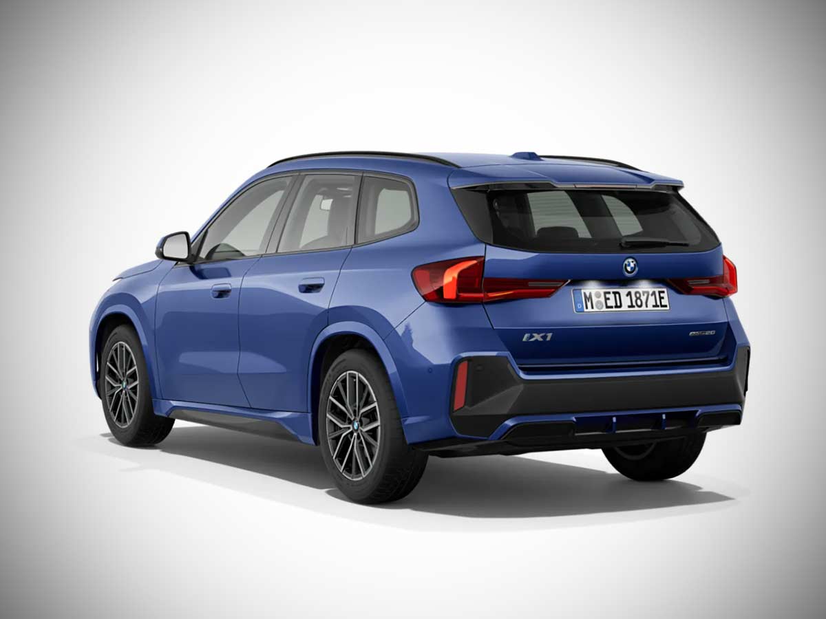 2025 BMW iX1 M Sport Portimao Blue Rear