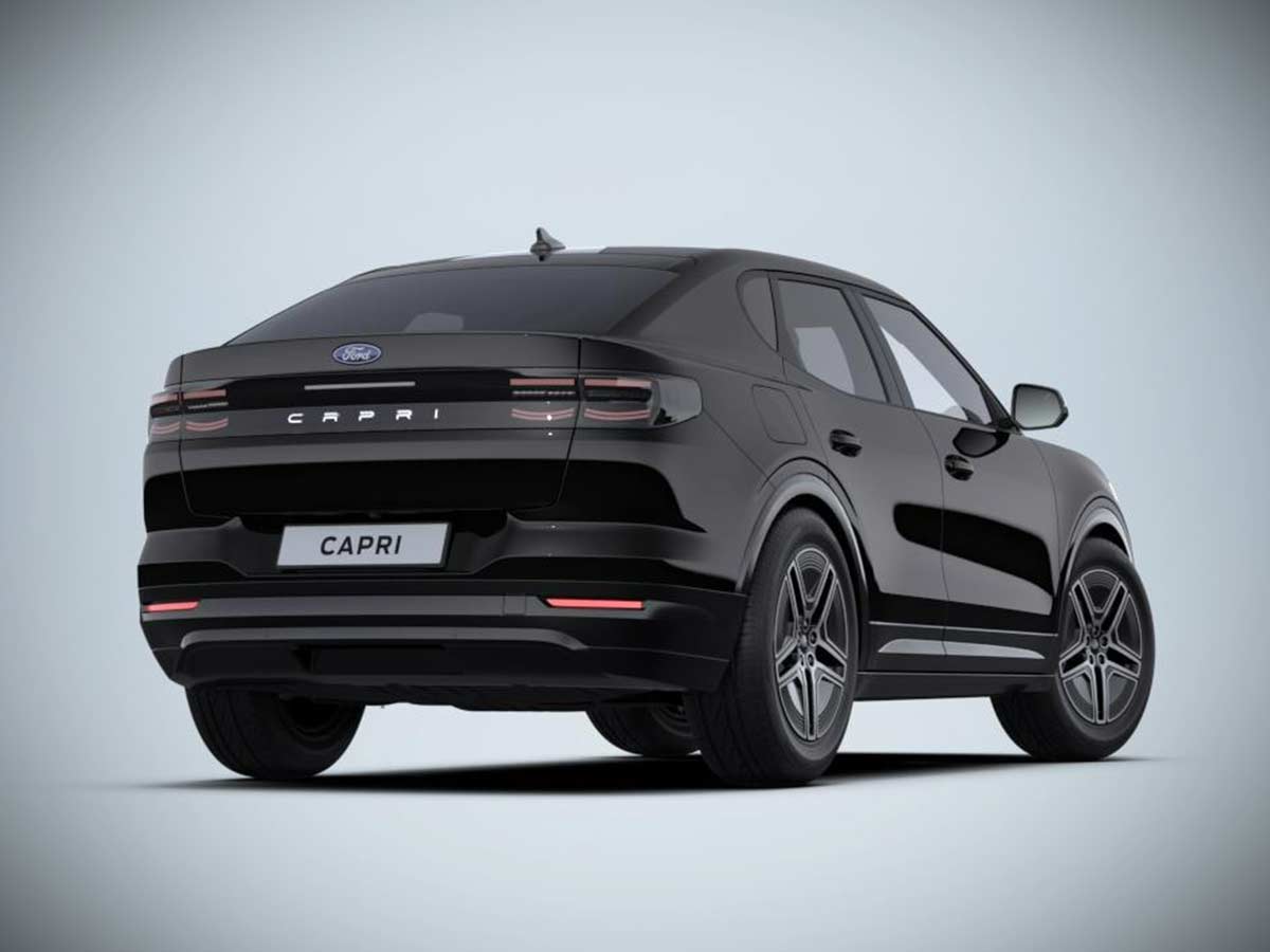 2025 Ford Capri Agate Black Rear View