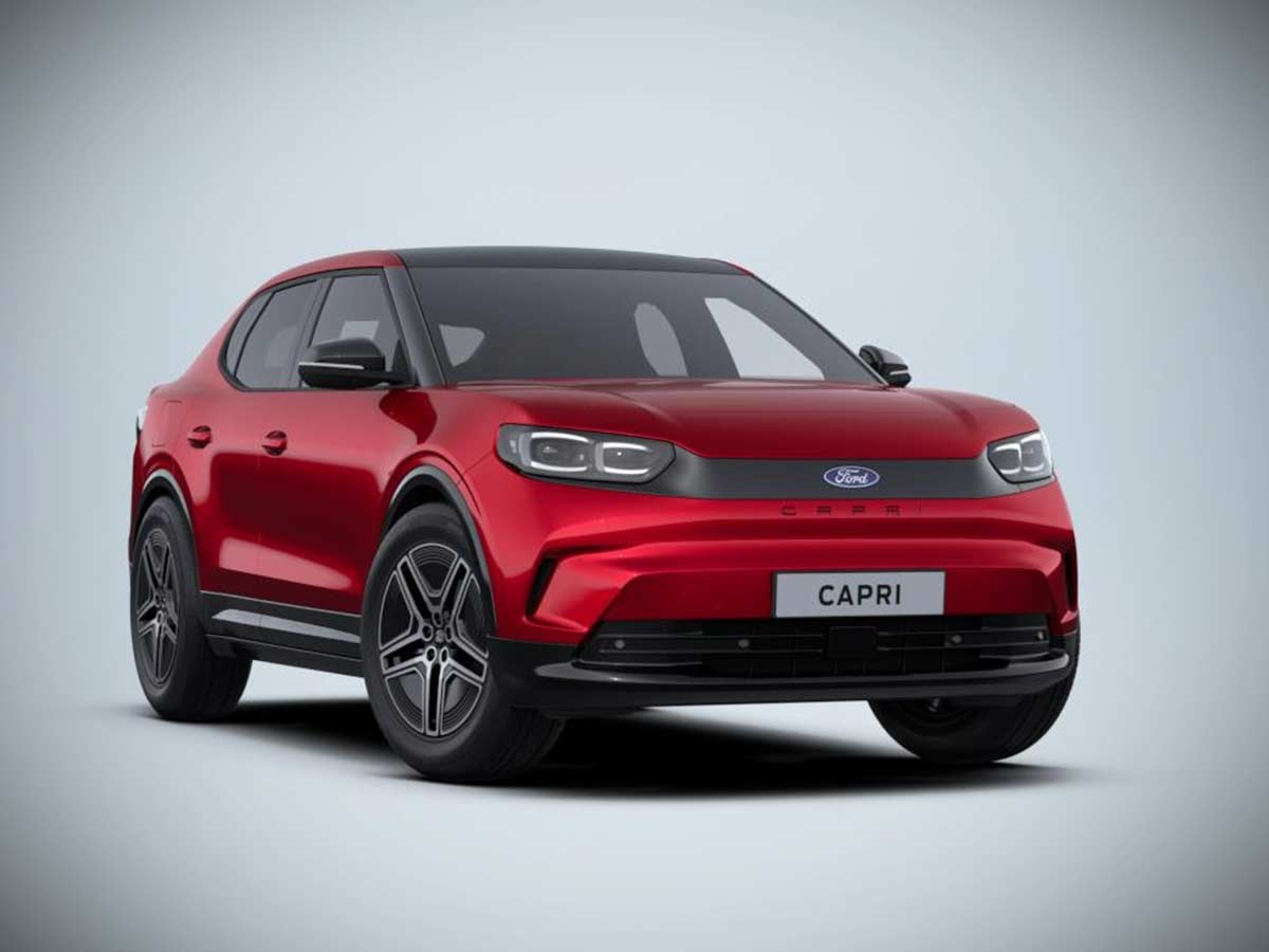 2025 Ford Capri Rapid Red Front View