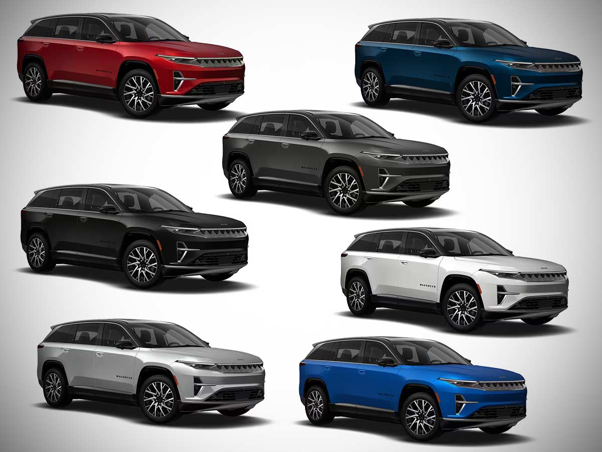 2025 Jeep Wagoneer S Limited All Color Options