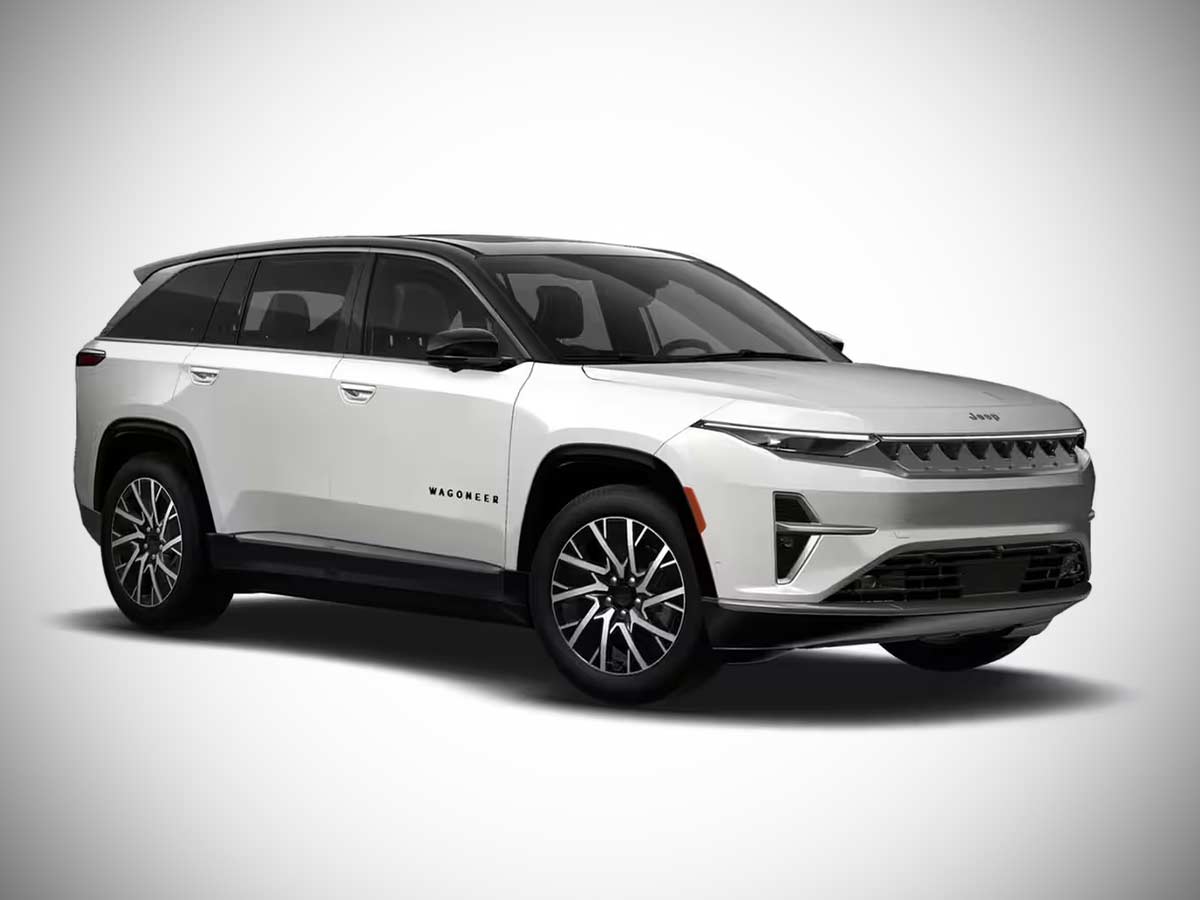 2025 Jeep Wagoneer S Limited Bright White Front View