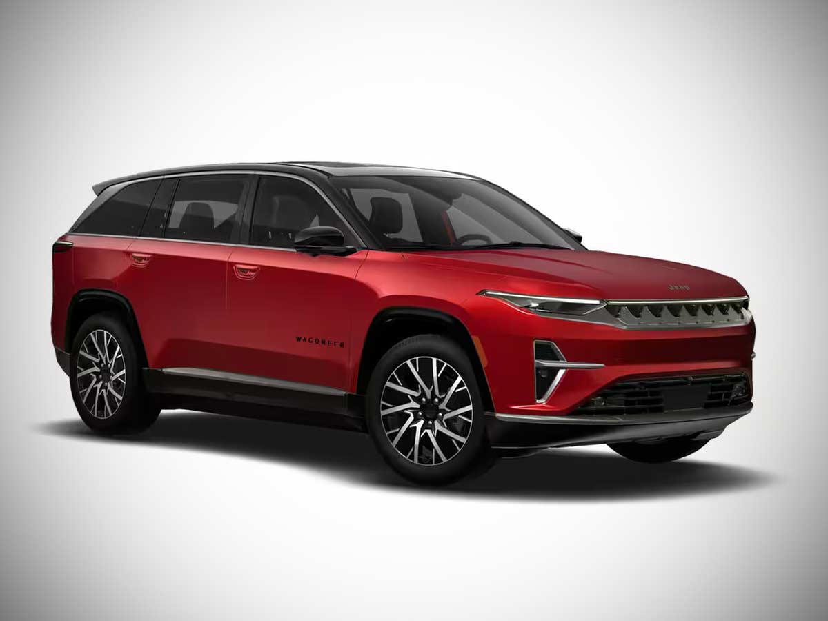 2025 Jeep Wagoneer S Limited Red Hot Pearl Front View