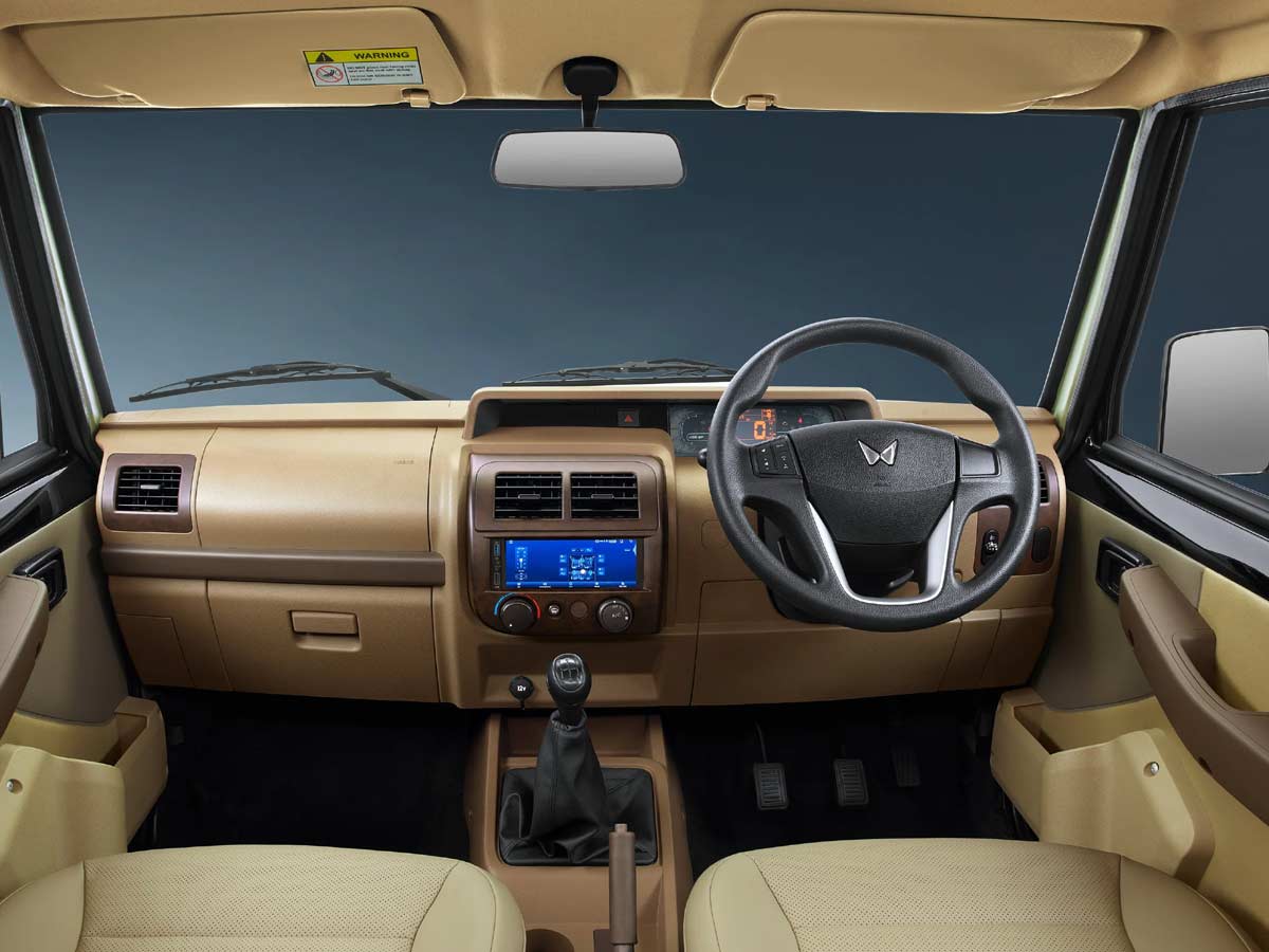 2025 Mahindra Bolero Classic Interior
