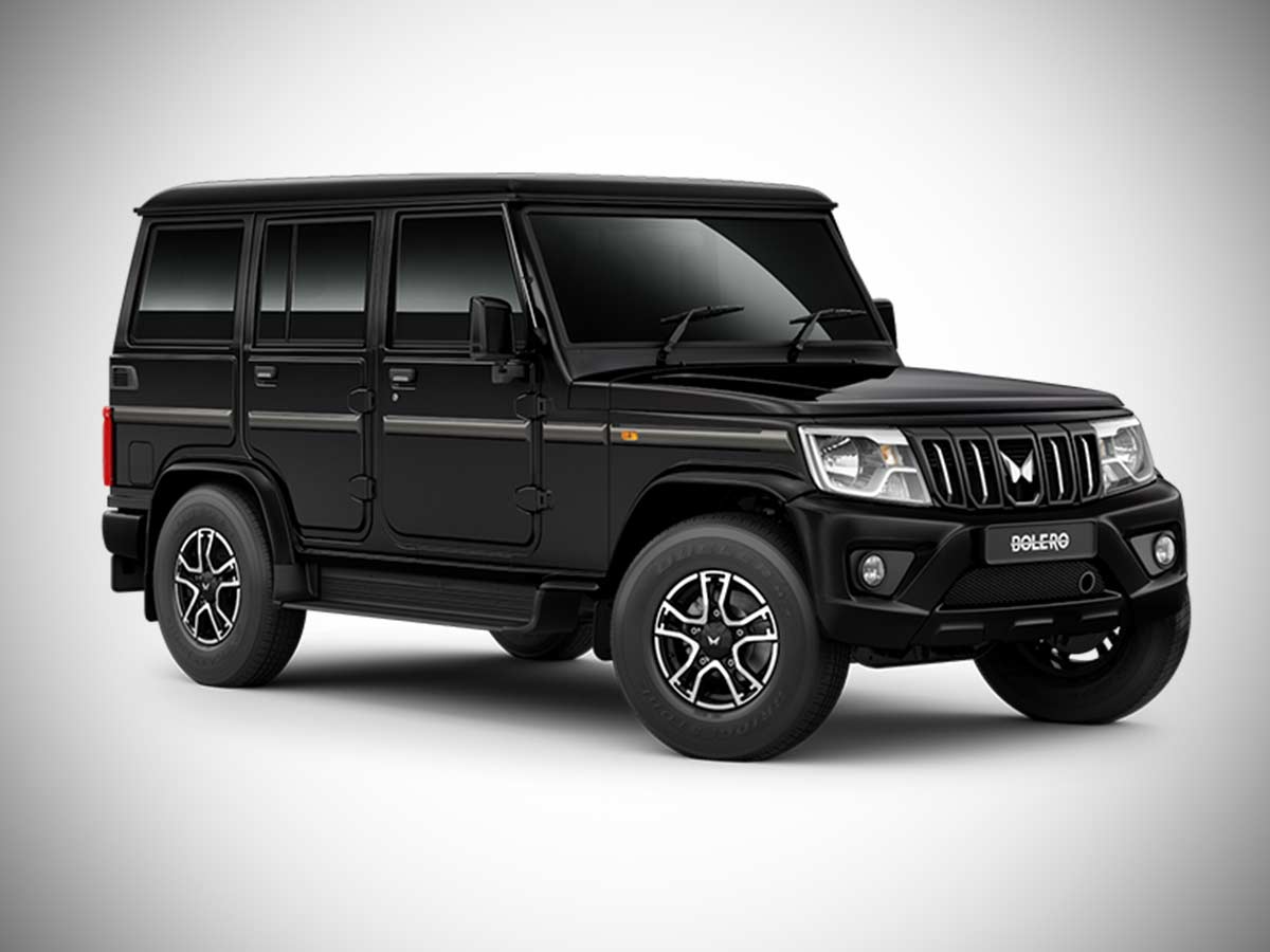 2025 Mahindra Bolero Classic Stealth Black