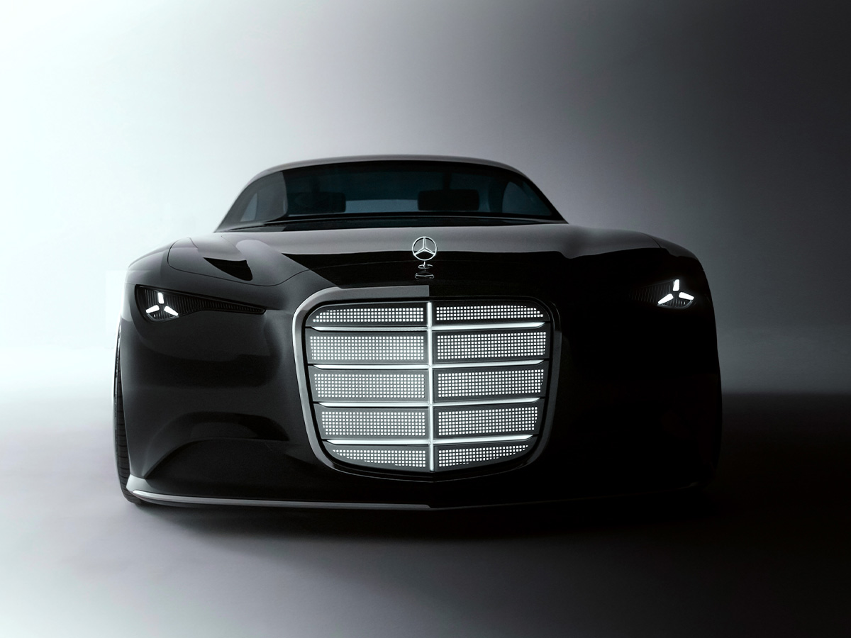 2025 Mercedes Benz Vision Iconic Concept Front View