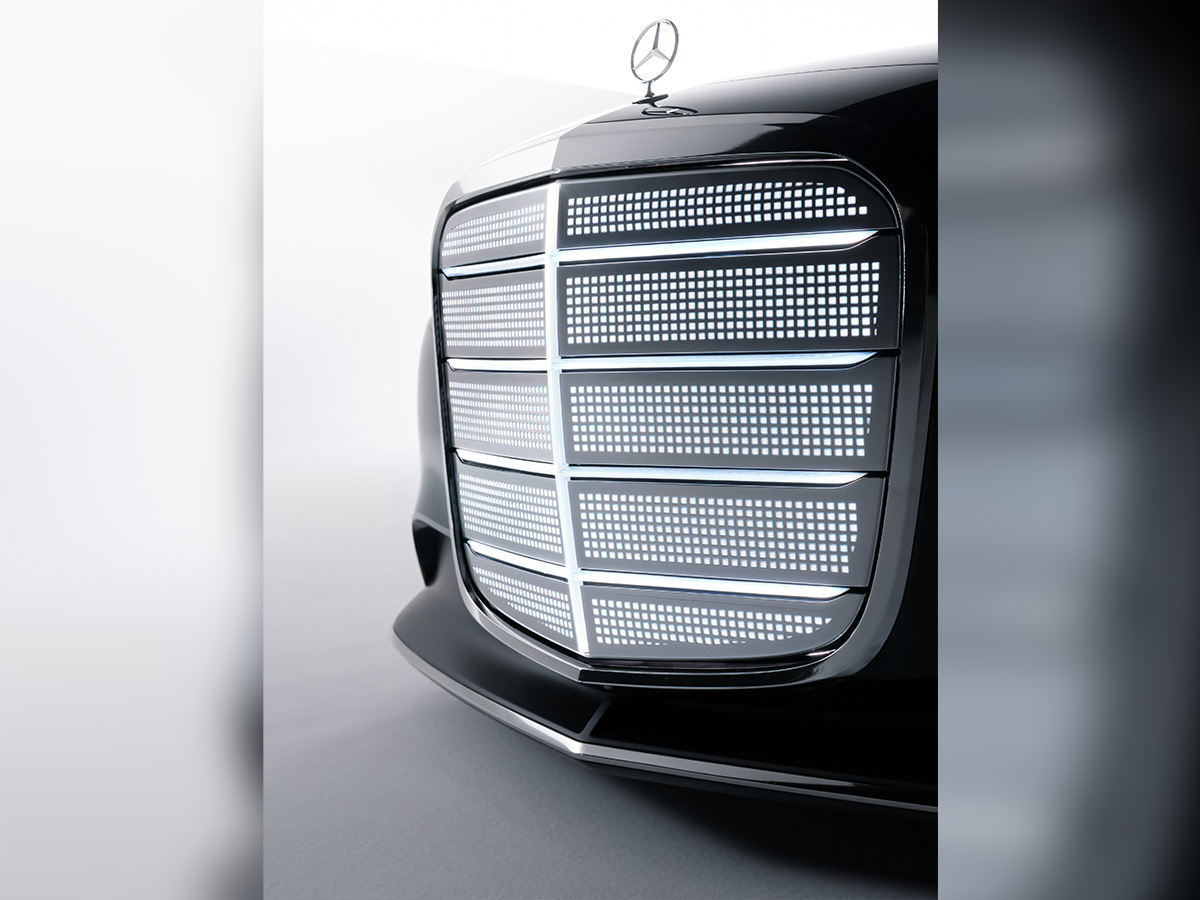 2025 Mercedes Benz Vision Iconic Concept Iconic Grille