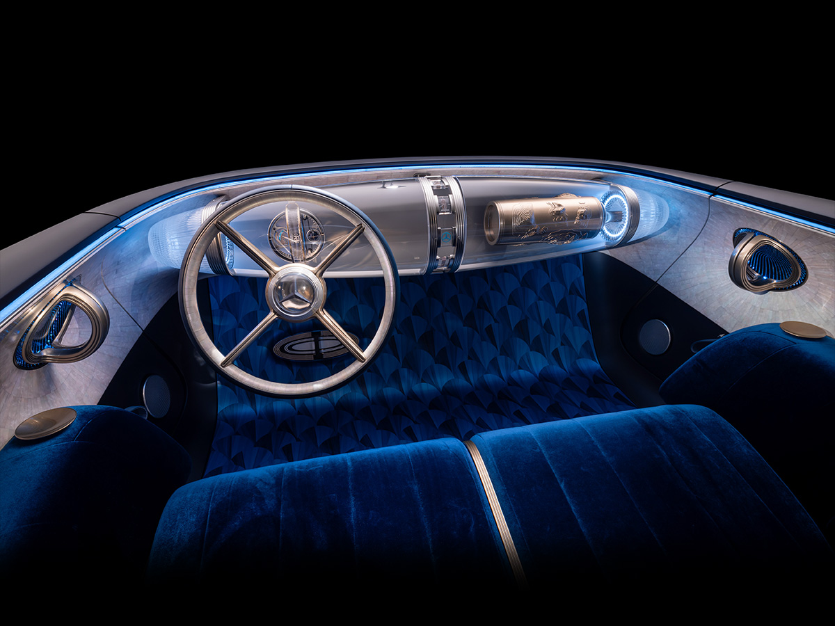 2025 Mercedes Benz Vision Iconic Concept Interior