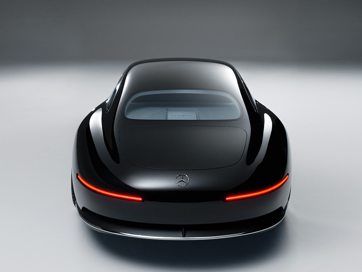 2025 Mercedes Benz Vision Iconic Concept Rear View