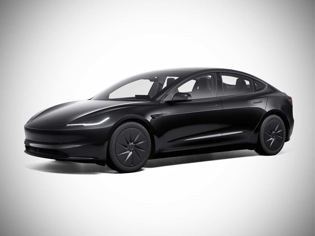 2025 Tesla Model 3 Standard Diamond Black