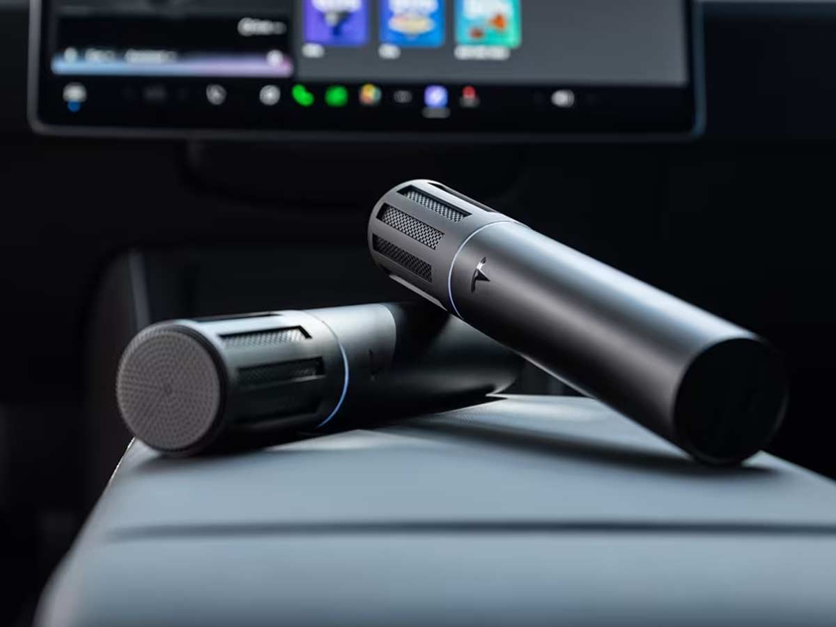 2025 Tesla Model Y Standard Caraoke Mic