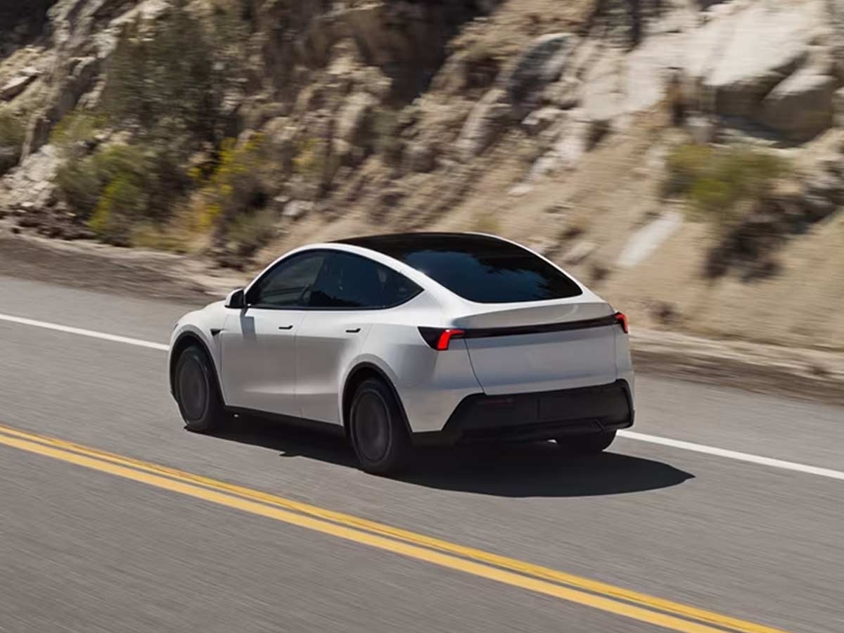 2025 Tesla Model Y Standard Range and Speed