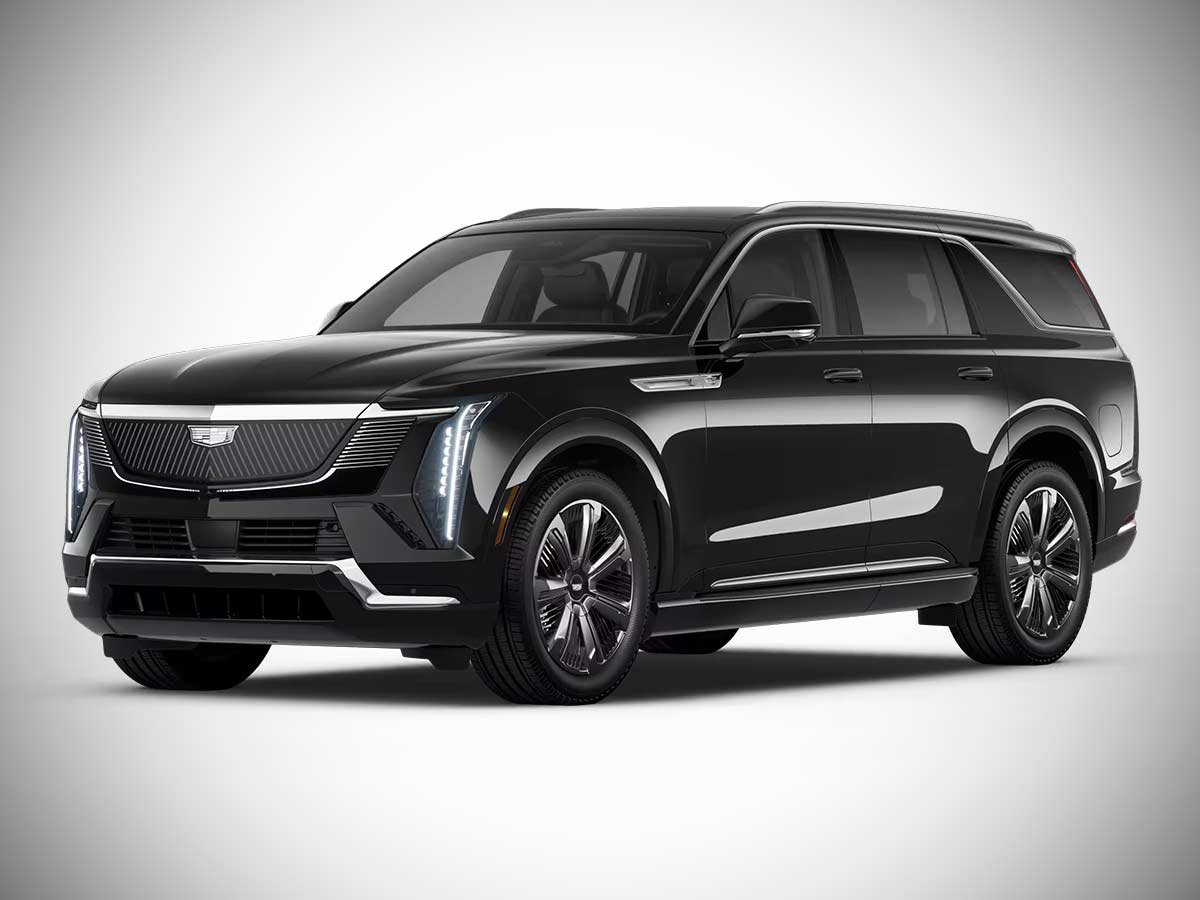 2026 Cadillac Escalade IQL Premium Luxury Black Raven Front View