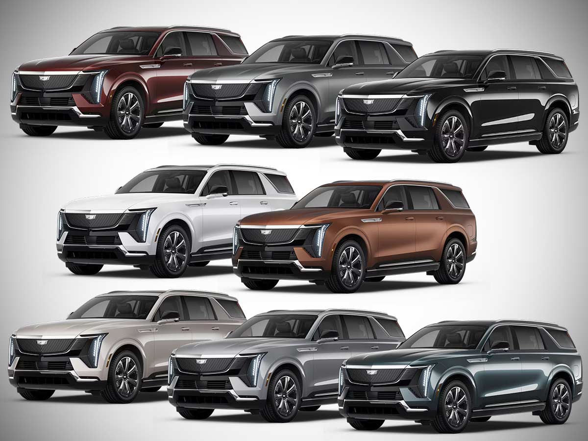 2026 Cadillac Escalade IQL Premium Luxury Colors All Paint Options