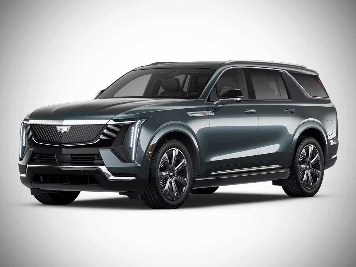 2026 Cadillac Escalade IQL Premium Luxury Deep Space Metallic Front View