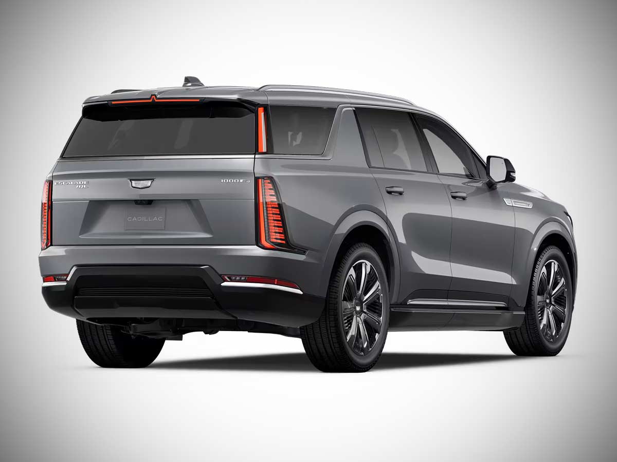 2026 Cadillac Escalade IQL Premium Luxury Luna Metallic Rear View