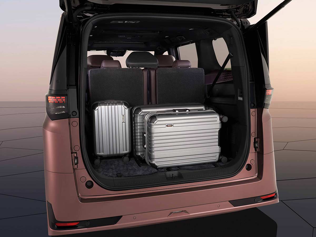 2026 Nissan Elgrand Luggage Capacity