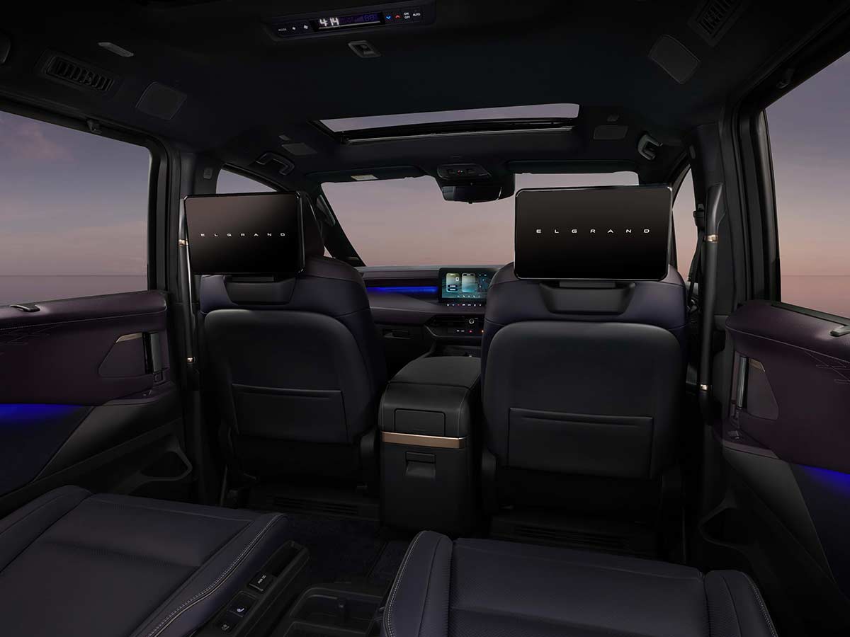 2026 Nissan Elgrand Rear Passenger View