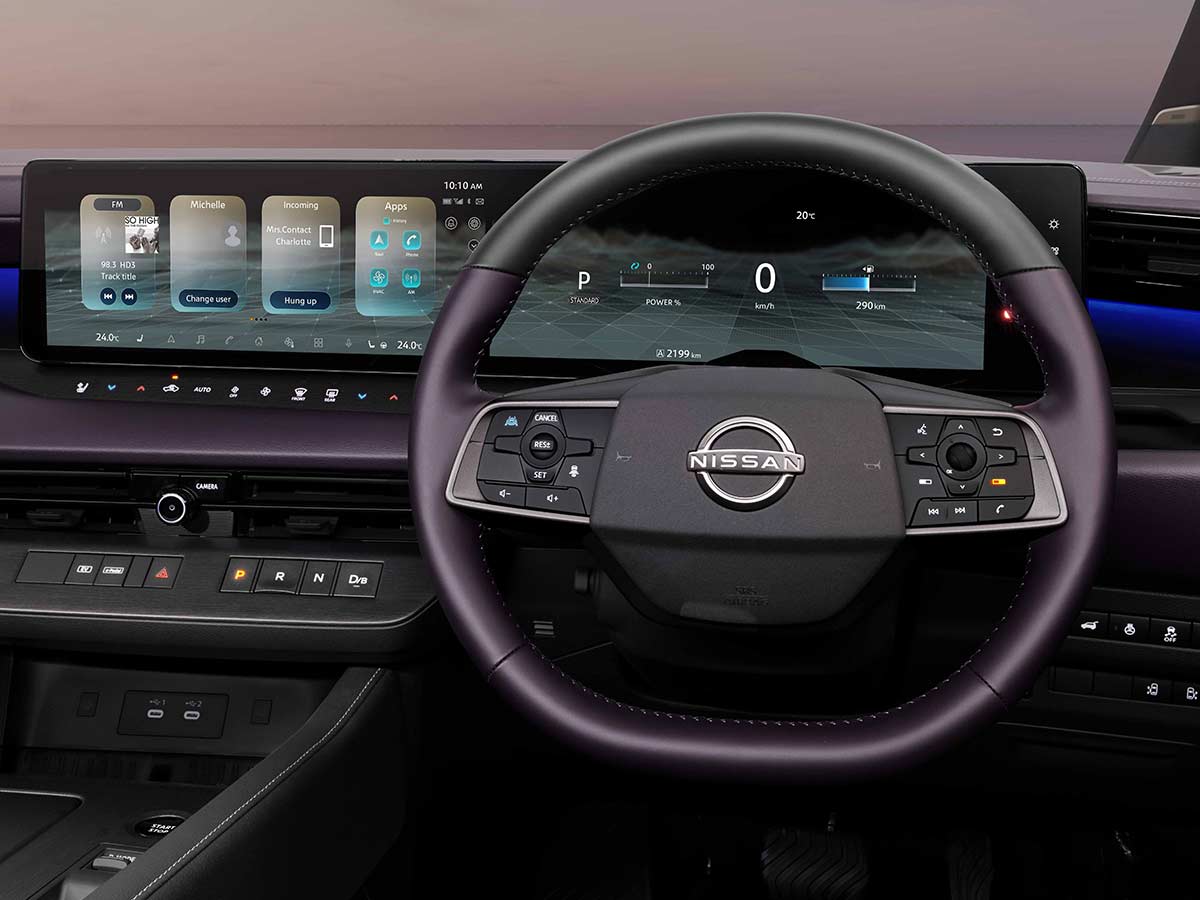 2026 Nissan Elgrand Steering and Digital Display