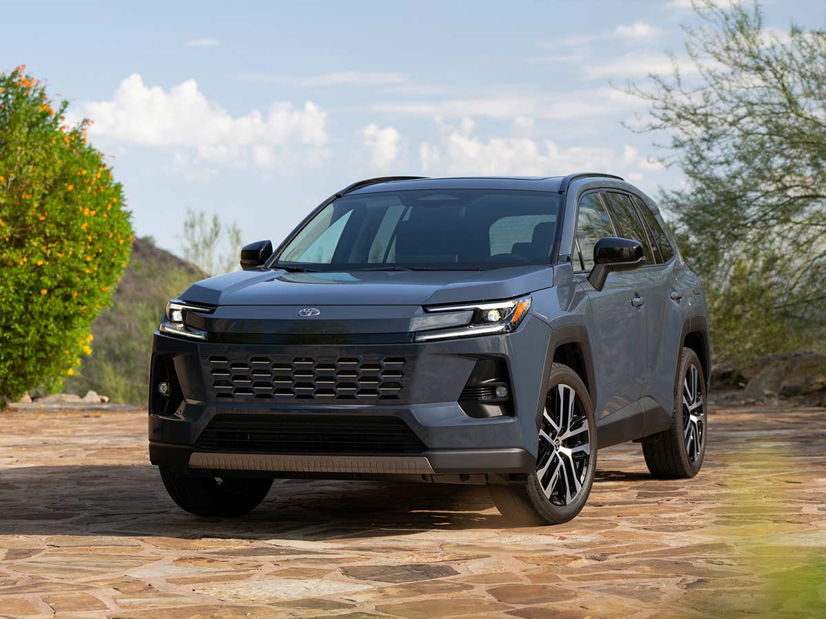 2026 Toyota RAV4 HEV Limited Storm Cloud Front Quarter