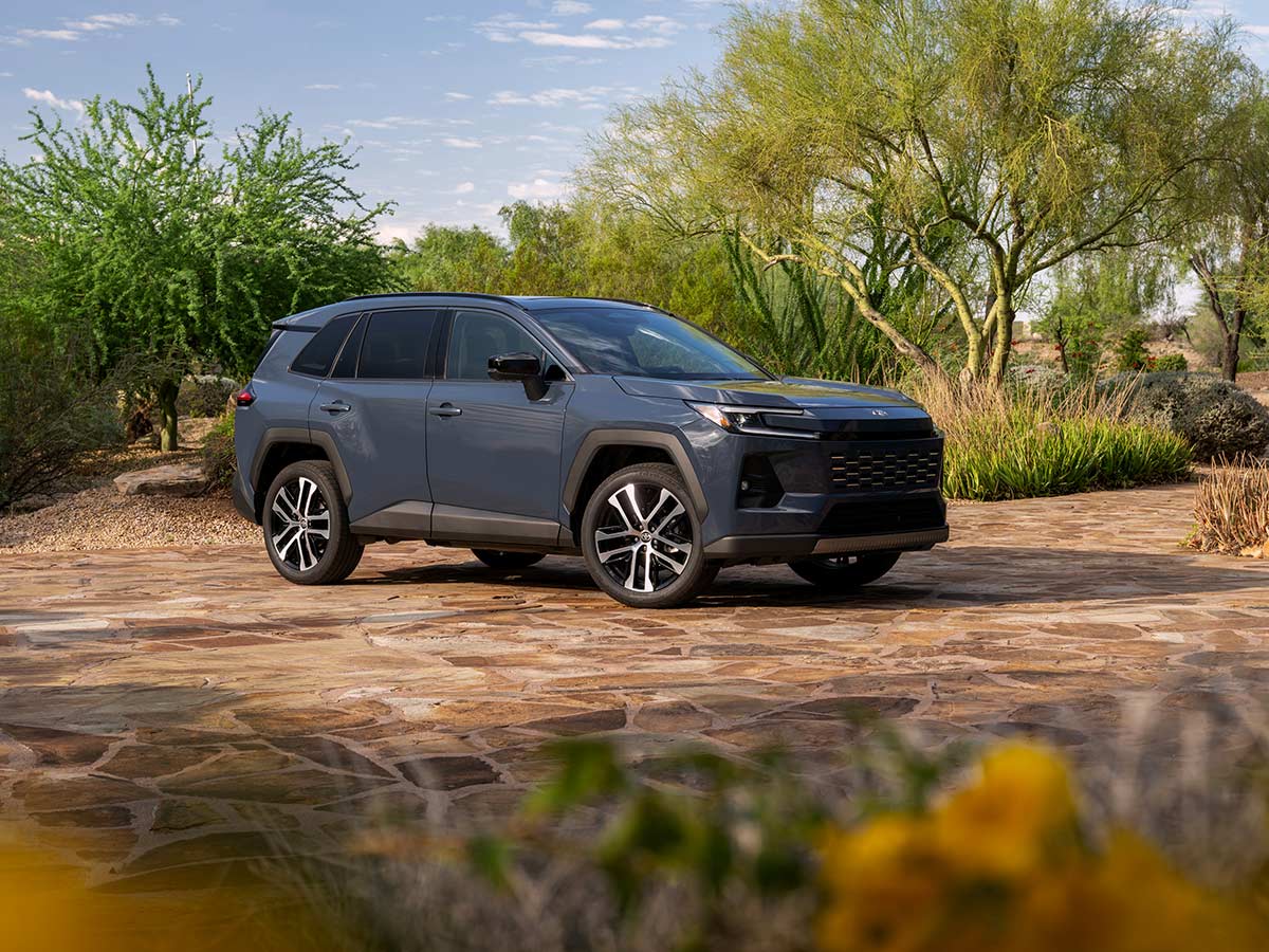 2026 Toyota RAV4 HEV Limited Storm Cloud Side