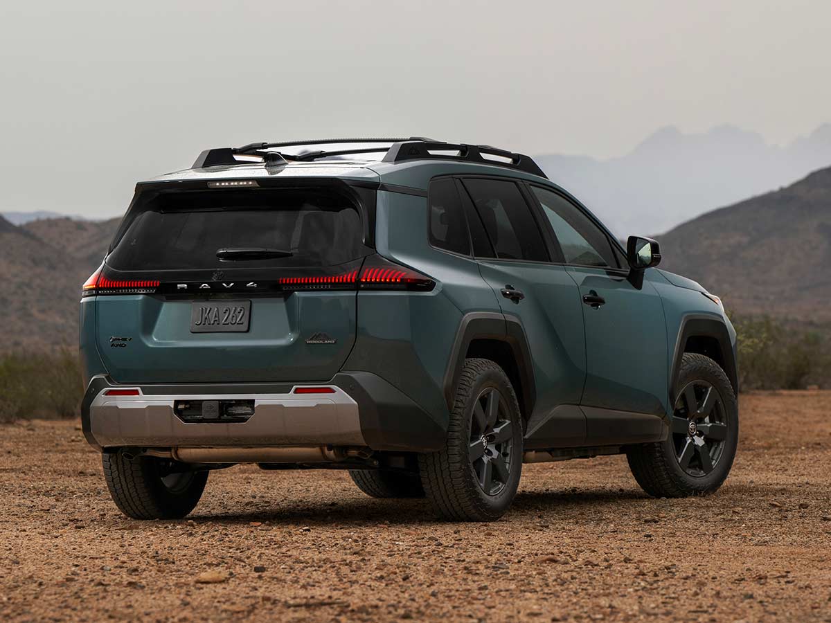 2026 Toyota RAV4 PHEV Woodland Everest Rear Quarter