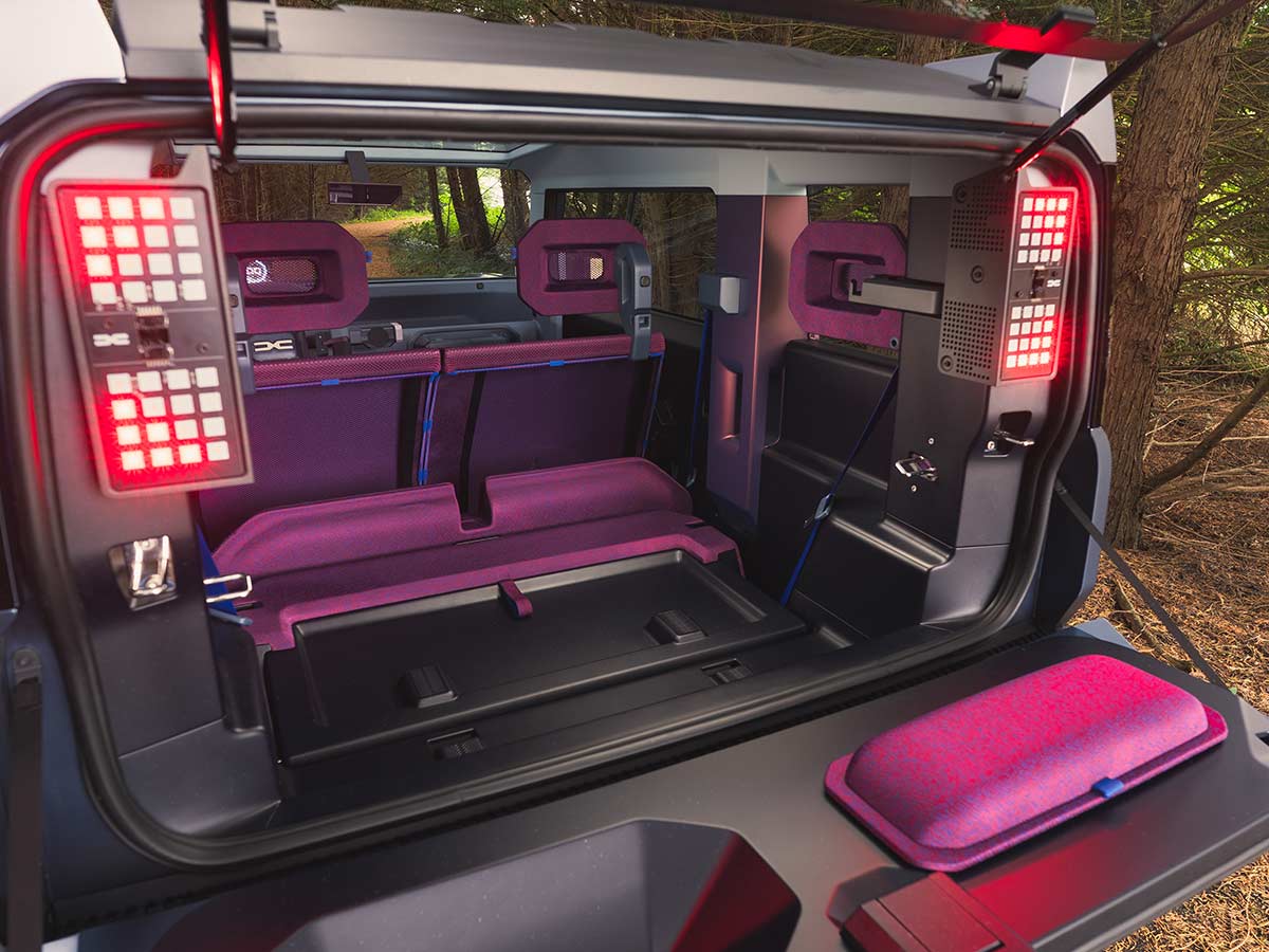 Dacia Hipster Concept Car Boot