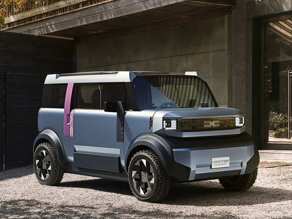 Dacia Hipster Concept Car Front Quarter View