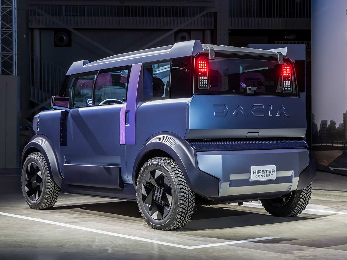 Dacia Hipster Concept Car Rear Quarter View